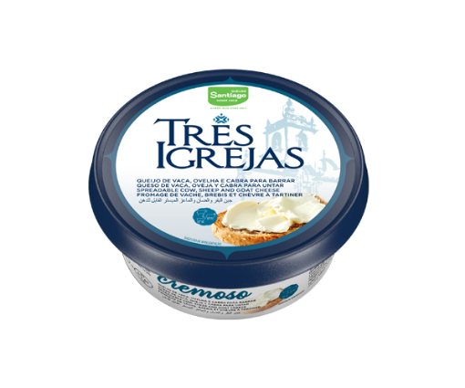 Image de SANTIAGO QUEIJO TRES IGREJAS CREMOSO 125g