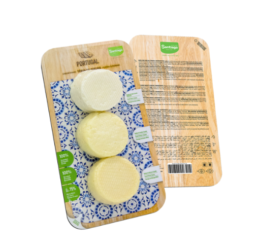 Image de SANTIAGO QUEIJO TABUA SABORES CLASSICOS 270g