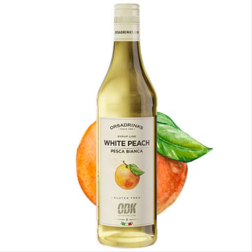 Image de ODK SYRUP LINE WHITE PEACH 75cl Glass