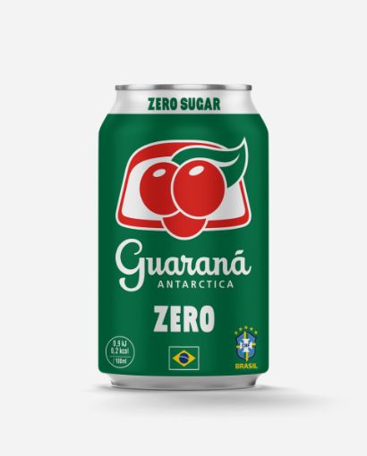 Image de GUARANA ANTARCTICA ZERO 33cl BTE