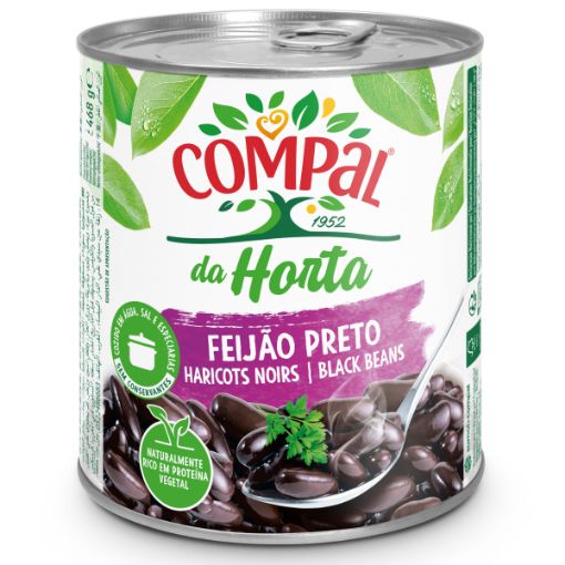 Image de COMPAL FEIJAO PRETO 845g