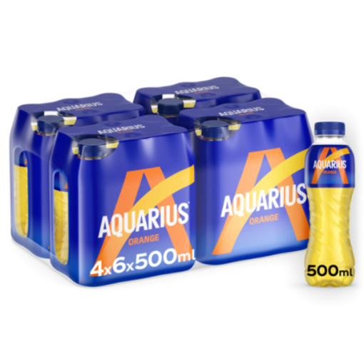 Image de AQUARIUS ORANGE 50cl PET