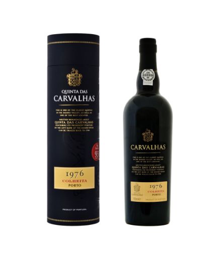 Image de 1976 QUINTA DAS CARVALHAS PORTO COLHEITA 75cl